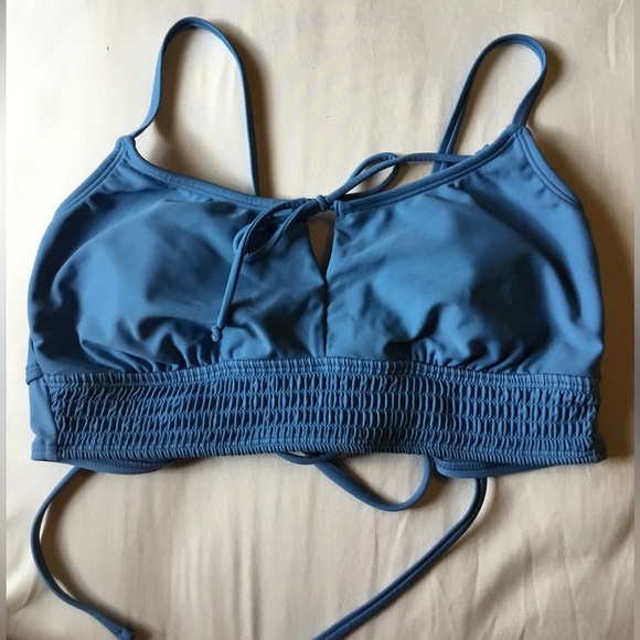 Target Other - blue bikini top